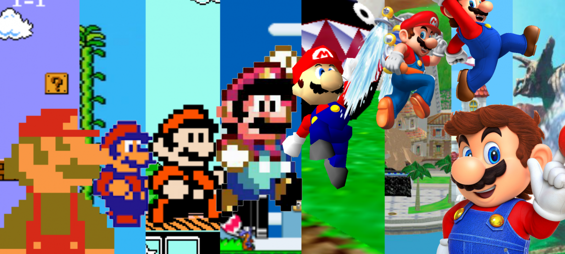 Las distintas versiones de Mario