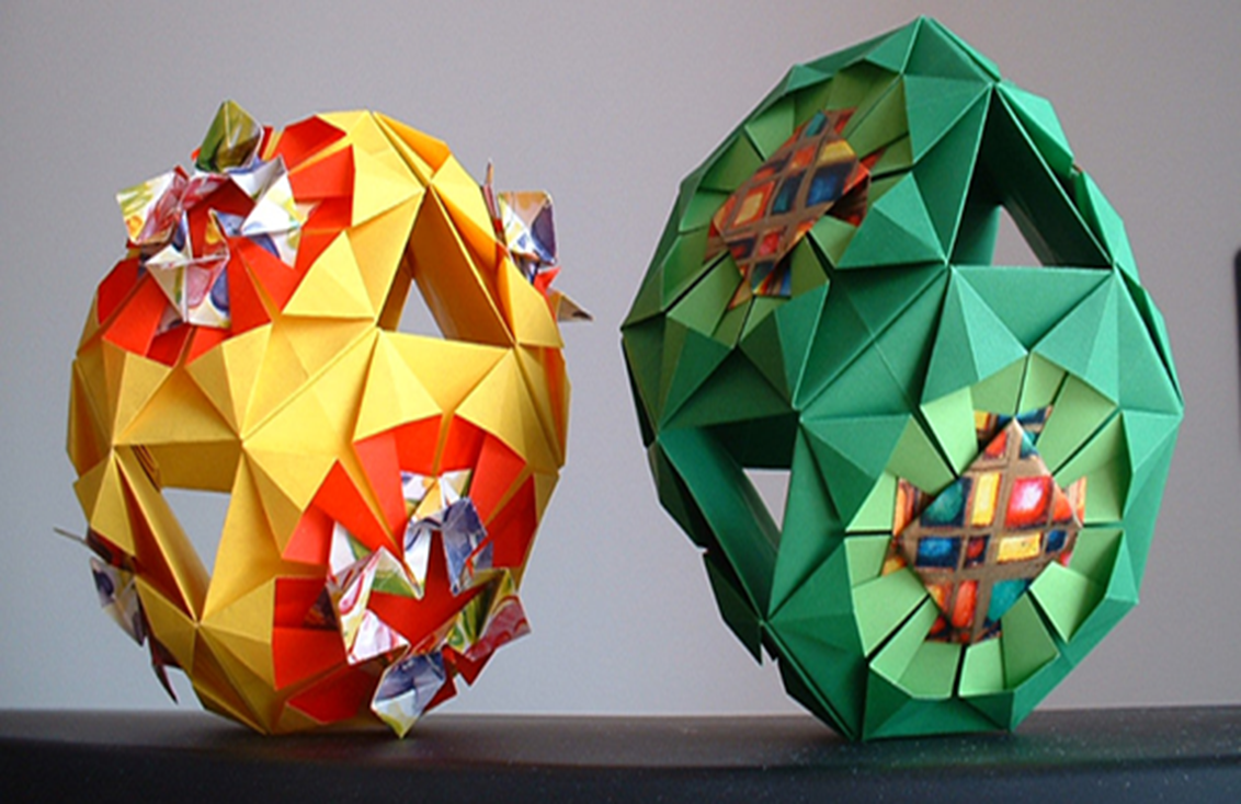 Creando origami en casa