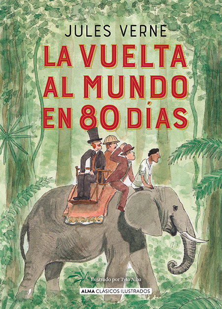 Libro La vuelta al mundo en 80 días. 