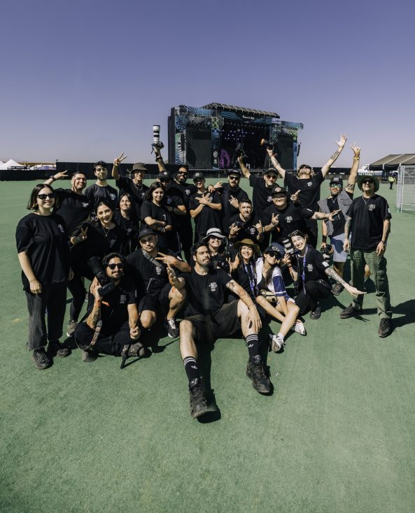 Fotografía equipo Lollapalooza